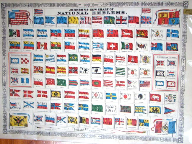 Johnson's "FLAGS OF THE WORLD" published in 1863